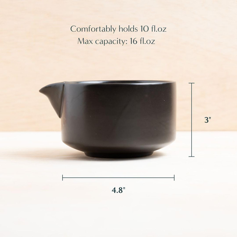 Complete Matcha Tea Ceremony Set - Includes: Bamboo Matcha Whisk & Bamboo Tea Sc gallery