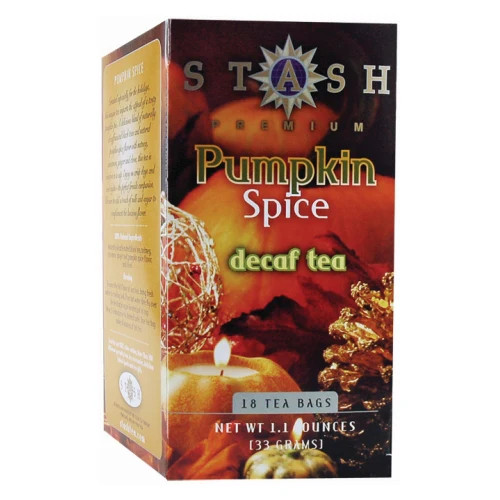 Pumpkin Spice Decaf Tea 18 Count By Stash Tea