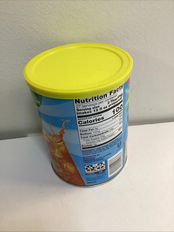 Lipton Iced Tea Raspberry Iced Tea Mix, Makes 10 Quarts NEW HTF Exp 05/27 gallery