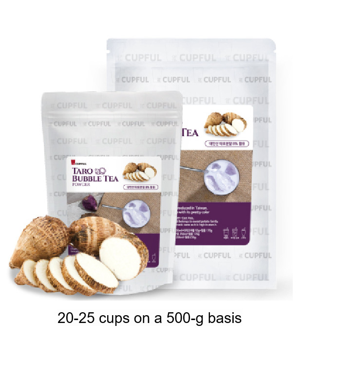 Taro Soft Bubble Milk Tea Powder Instant Premium Mix Powder 500g gallery