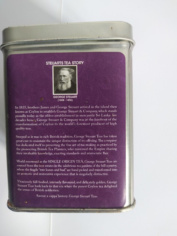 Ceylon Pure 100% Natural orginal Steuarts Royal delight Loose Leaf Tea 100g gallery