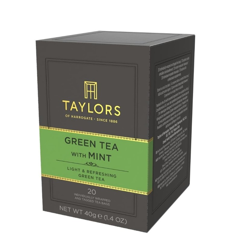 Refreshing Green Tea with Mint - 120 Individually Wrapped Teabags, Caffeinated gallery