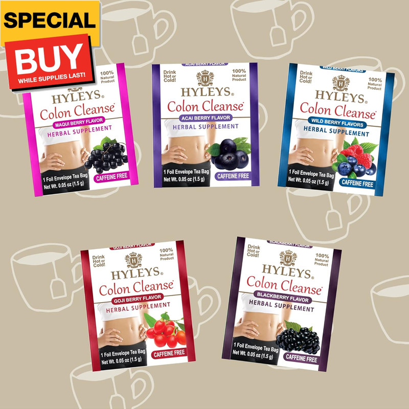 Colon Cleanse Tea Assorted Flavors - 42 Tea Bags (1 Pack) gallery