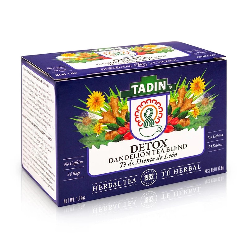 30 PACK – TADIN DETOX WITH DANDELION ROOT TEA WITH 24 BAGS