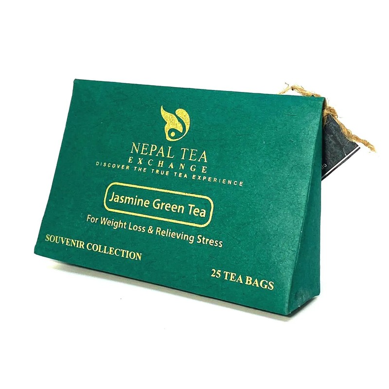 Jasmine Green Tea – 25 Tea Bags – For Weight Loss and Relieving Stress
