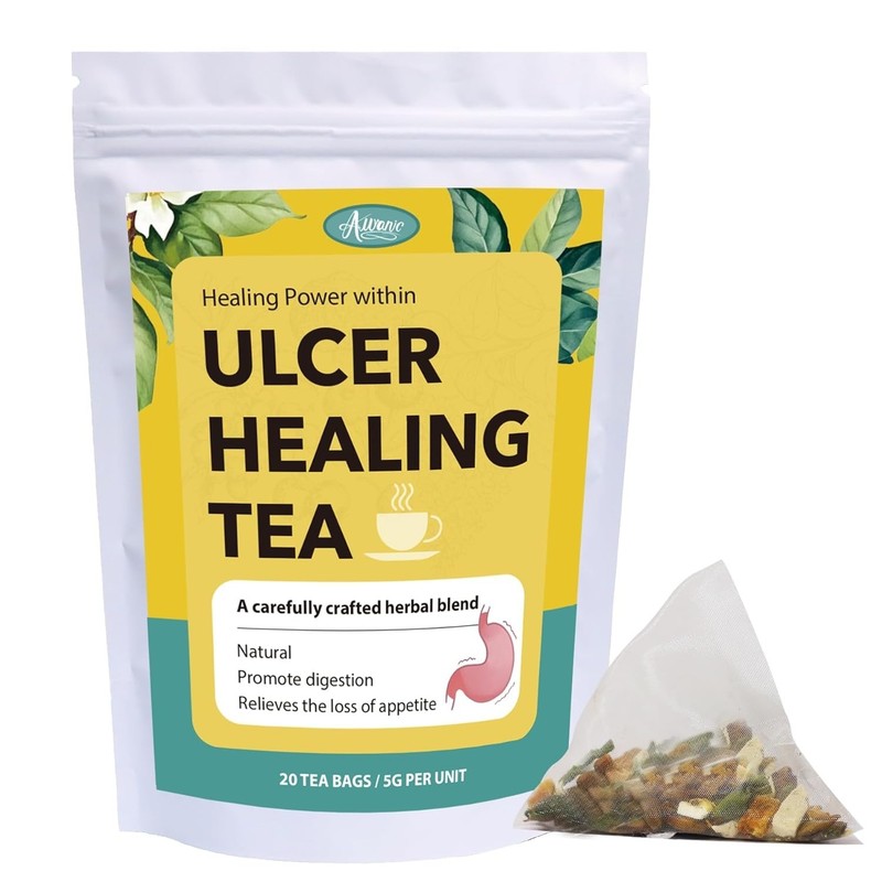 Natural Ulcer Healing Tea – 20 Pcs for Healthy Digestion & Stomach Relief