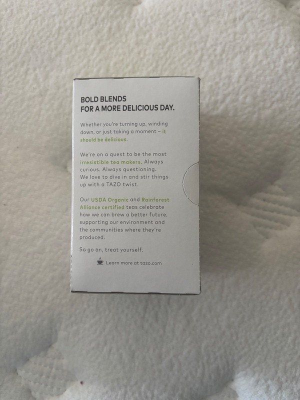 TAZO Organic Zen Green Tea, 16 Total Tea Bags gallery