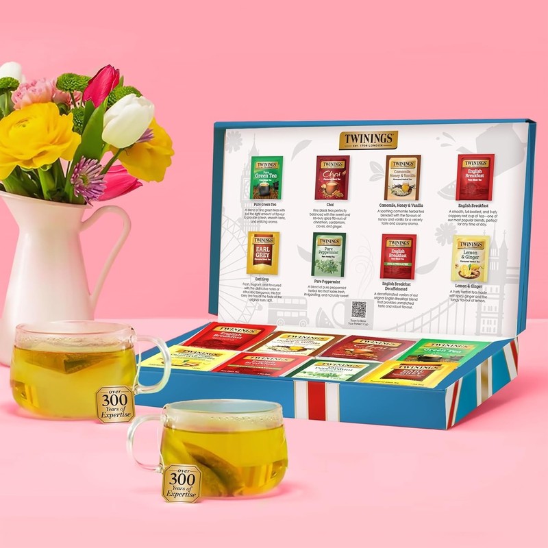 Tea Classics Collection Gift Box Variety Sampler, 48 Tea Bags Pack of 1, Enjo... gallery
