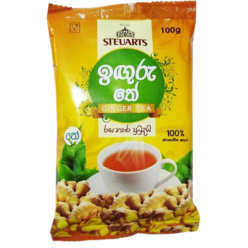 Steuarts Ginger Tea Powder Quality Ceylon 100% Natural Ginger 100g
