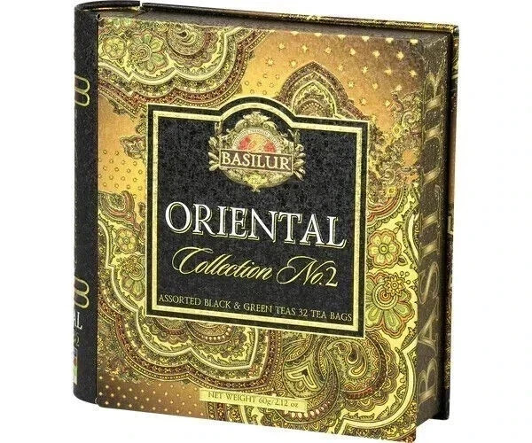 Basilur Oriental Black & Green Tea Collection Vol.2 Free Shipping World WideBasi