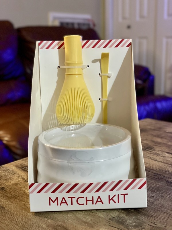 VIVITAR Target Matcha Tea Kit With White Ceramic Bowl and Plastic Tools NEW