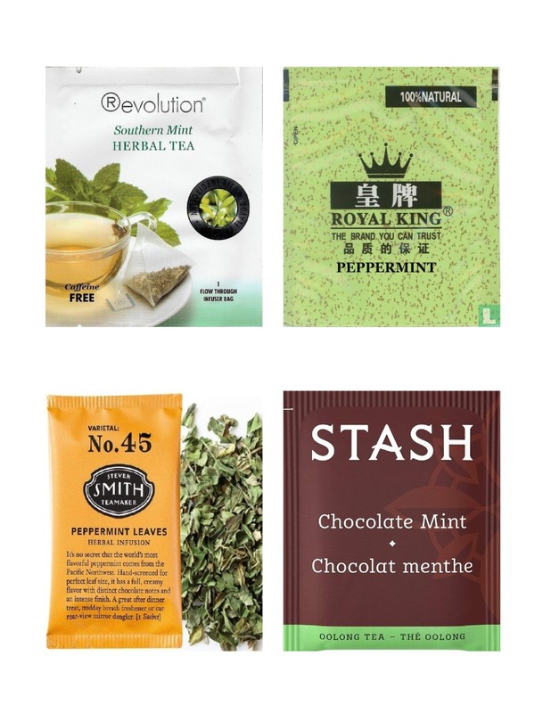 Peppermint Tea Bag Sampler Variety Pack - 24 Single-Serve Varieties - 17 Brands gallery