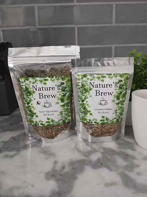 Calming Tea Blend & Night Time Tea Blend (Antiviral & Anti-Inflammatory)