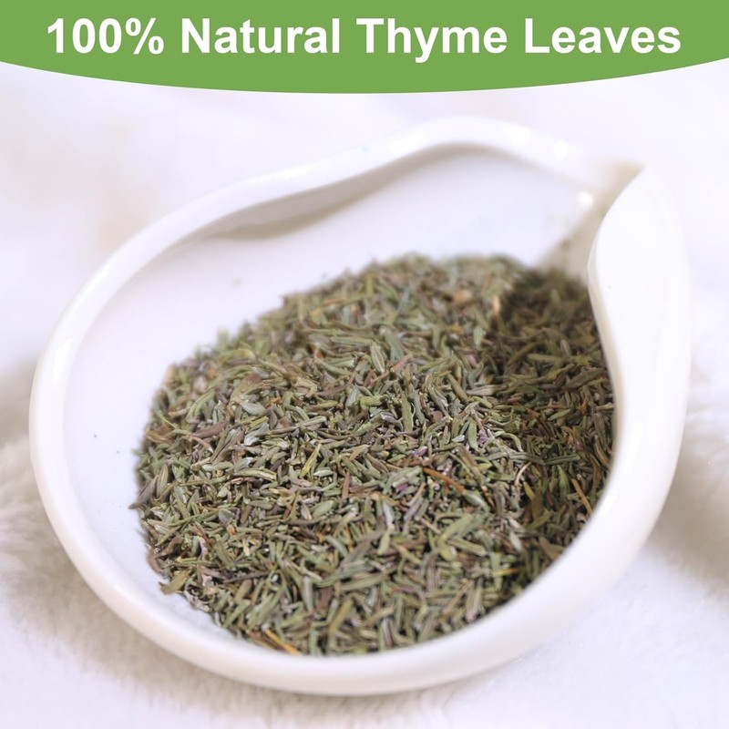 Organic 60 Count Thyme Tea Bags - Aid Digestion & Enjoy Anytime, Caffeine-Free gallery