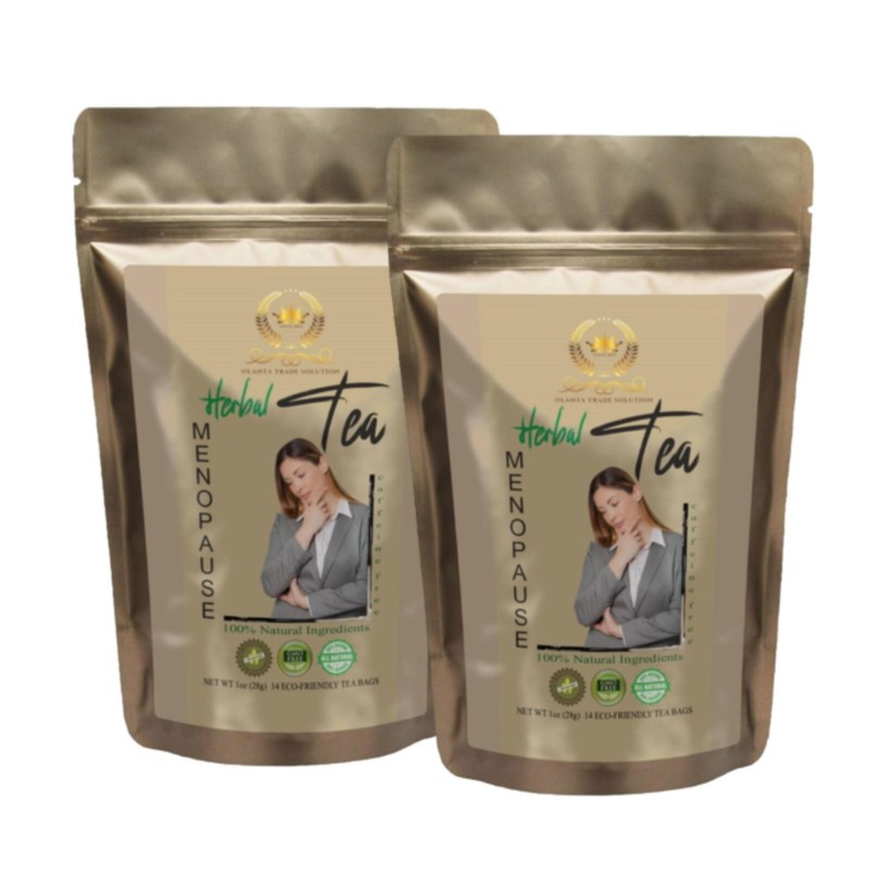 Refreshing Relief – MENOPAUSE HERBAL NATURAL TEA with Black Cohosh, Ginkgo – 2