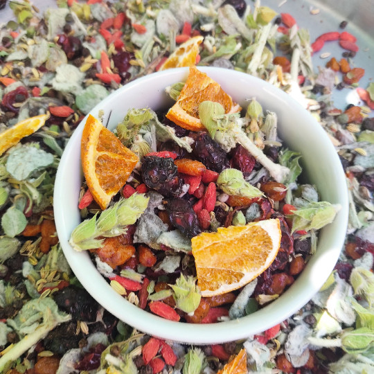 Organic Vitamin C mixed Herbal Tea 40g-1980g Loose Herbal Tea –