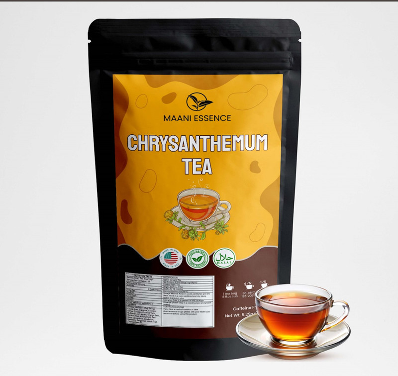 Chrysanthemum Cassia Seed Tea Bags, Chinese Eye Liver Tea, Burdock Root Wolf-ber