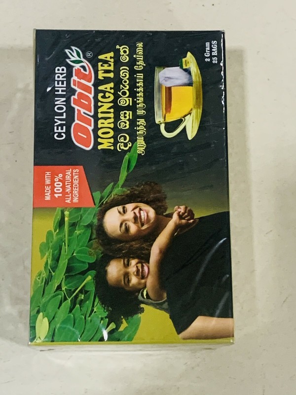Orbit Moringa Tea Natural Ceylon High Quality Oraganic Herbal Leaf Tea 25 Bag gallery