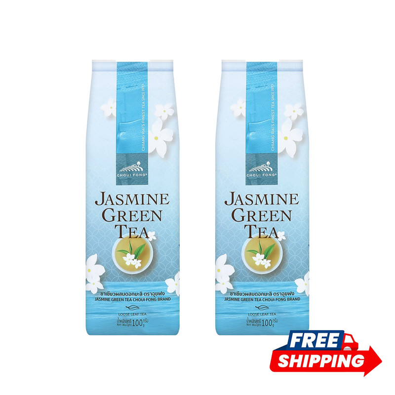 2x Choui Fong Jasmine Green Tea 100g Loose Leaf
