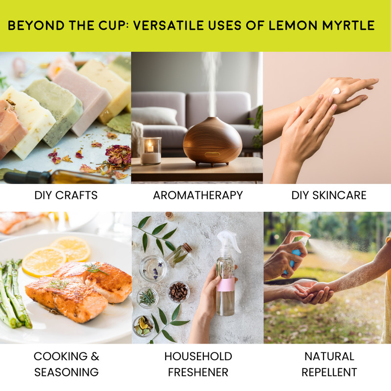 Organic Lemon Myrtle – Cut & Sifted | Aromatic & Versatile Citrus Herb gallery