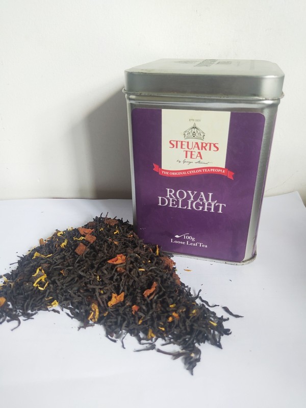 Ceylon Pure 100% Natural orginal Steuarts Royal delight Loose Leaf Tea 100g gallery