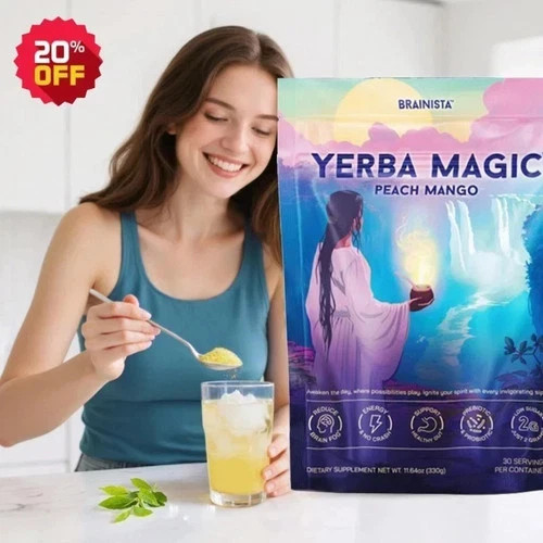 Yerba Magic–Yerba Mate Tea Instant Powder Super Drink with Nootropics,Prebiotics gallery
