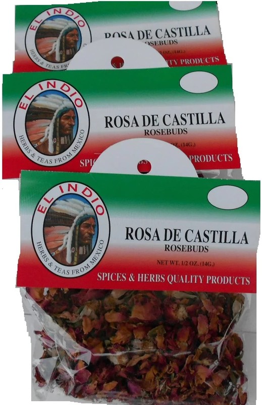 El Indio Rosa de Castilla 3-Pack Net Wt 0.5oz(14gr)