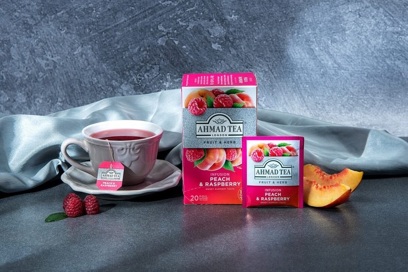 Peach & Raspberry Herbal Tea - 20 Count, Guilt-Free Indulgence gallery