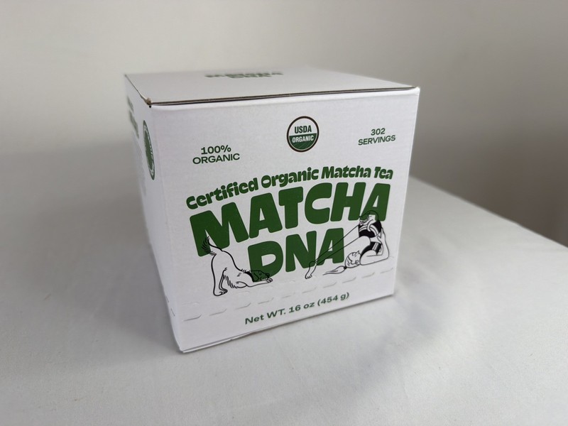 Matcha DNA Organic Matcha Green Tea Powder Unsweetened 100% Natural 1lbExp:07/28