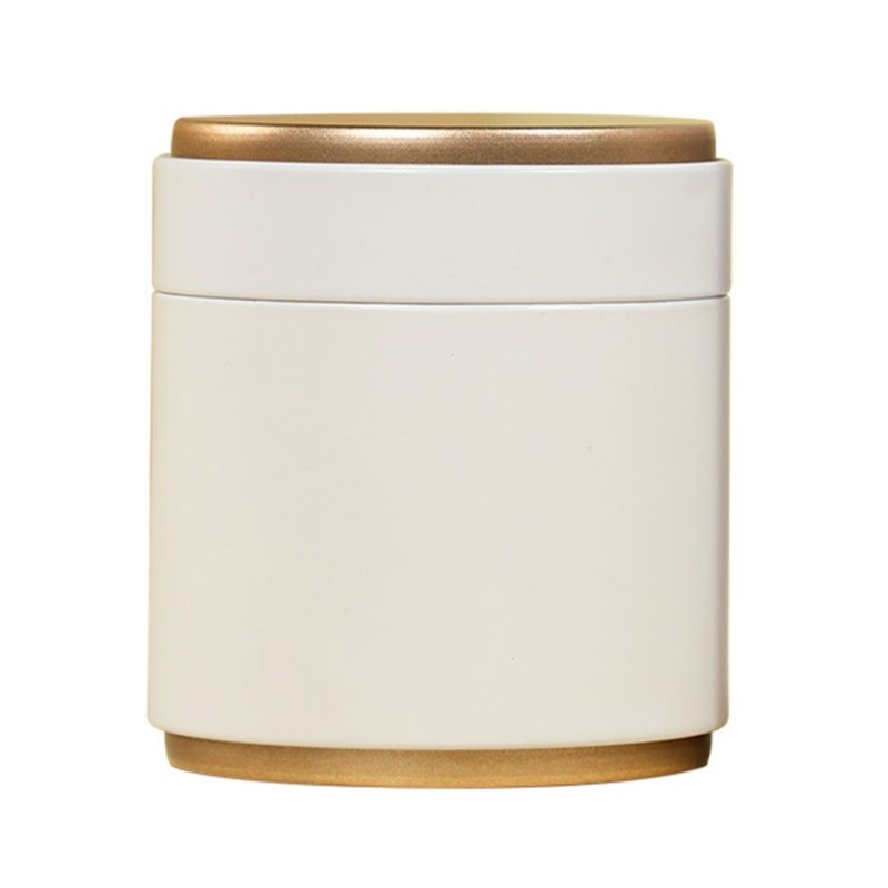 Tea Containers Cans Candy Snacks Small Round Boxes Portable Tin Cans gallery