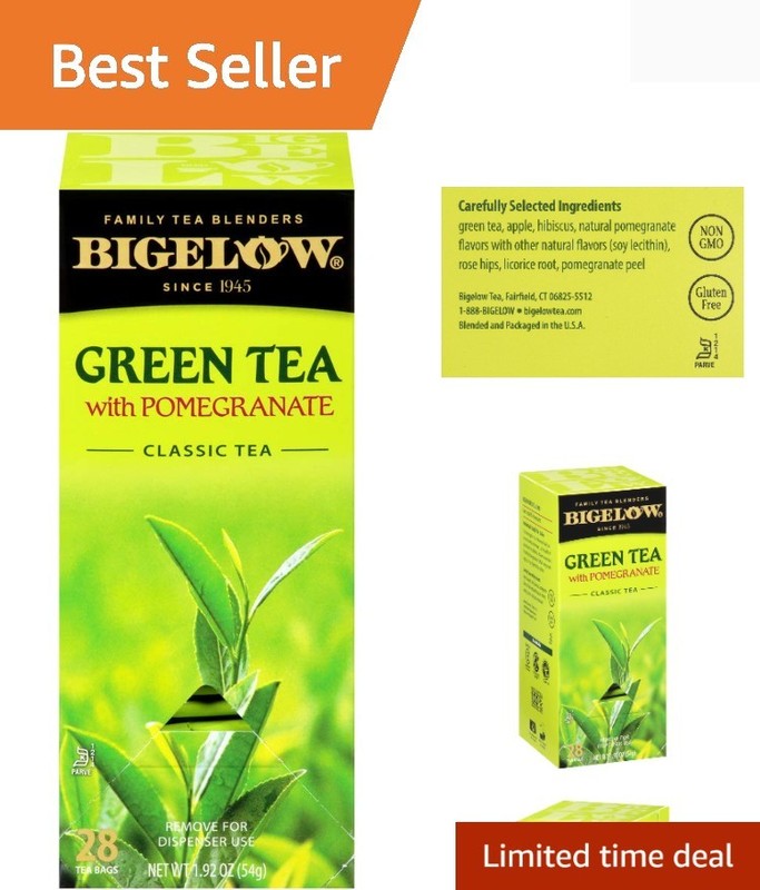 Green Tea with Pomegranate 28-Count Box Pack of 1 Green Tea with Pomegranate…