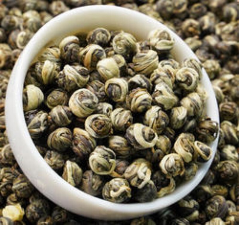 Organic Green Tea Leaf Pure Jasmine Tea Ball Dragon Loose 1Kg 2.2 LB