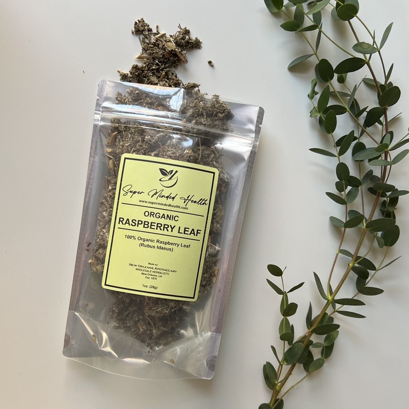 Red Raspberry Leaf | C/S Organic | Dried Cut and Sifted | Rubus Idaeus