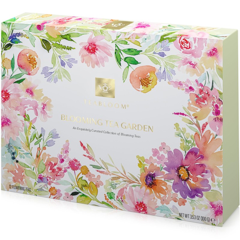 Teabloom Flowering Tea Chest - Curated Collection of 12 Gourmet Flowering Teas gallery