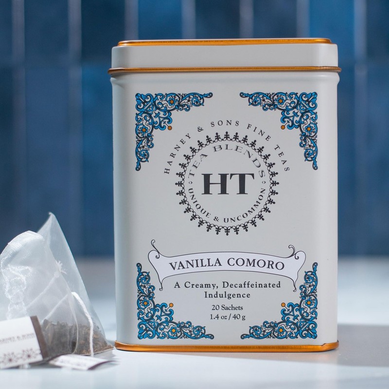 Harney & Sons Tea Decaffeinated, Great Present 20 Count (Pack of 1), Cream gallery