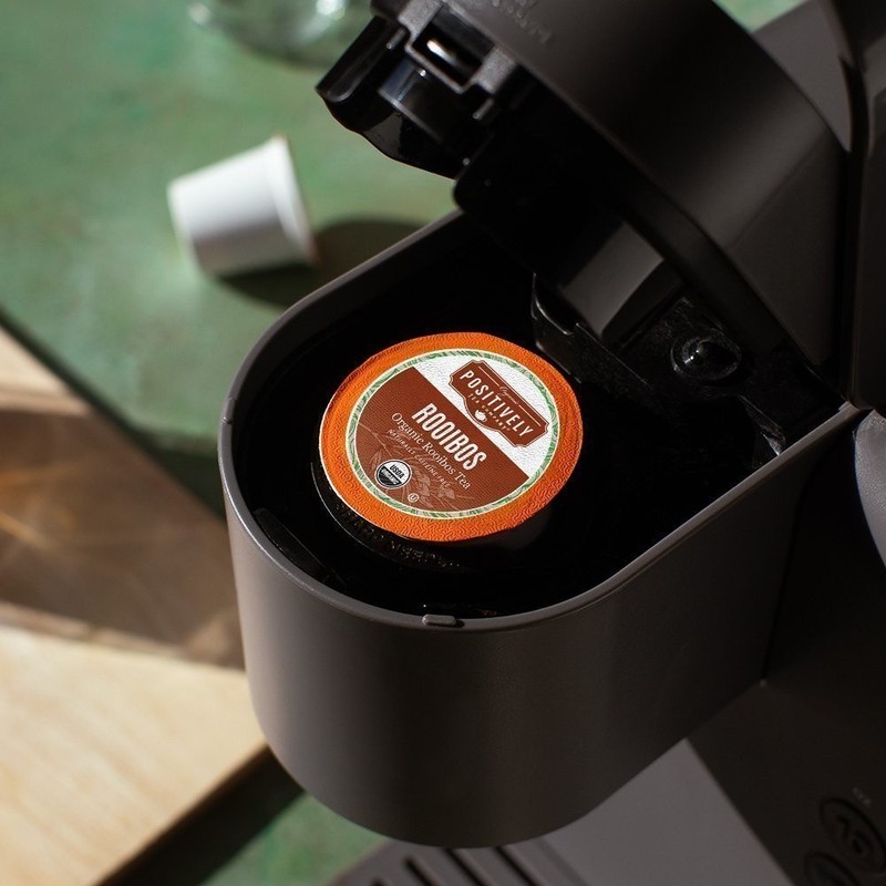 Positively Tea | Organic Red Rooibos Tea | 96 Pods, Keurig Compatible gallery