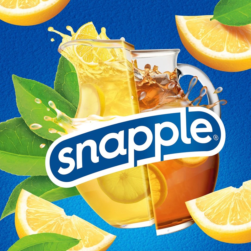 Snapple Zero Sugar Half 'n Half Tea, 16 fl oz recycled plastic bottle, Pack o... gallery