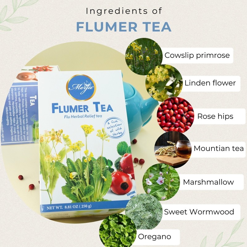 Flumer Tea- Flu relief Tea- Loose Tea - 100% Natural Tea gallery