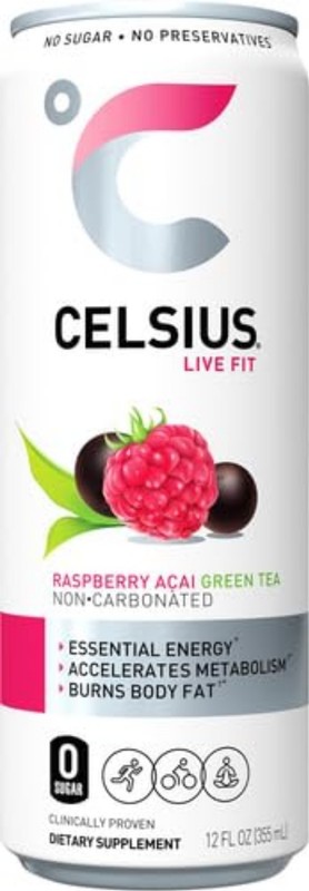 Green Tea Energy Boost - Raspberry Flavor, Perfect for Active Lifestyles gallery