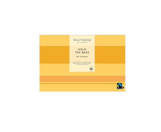 Waitrose Gold Tea Bags Smooth Rich & Refreshing Strong and Rich Taste Tea