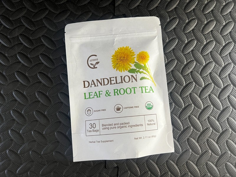 30 Count Organic Dandelion Leaf & Root Tea - Earthy Flavor & Health Benefits gallery