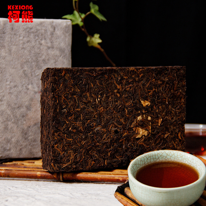 Aged Ripe Pu Erh Tea Yunnan Cooked Pu Erh Tea Brick Chinese Dark Tea 200g