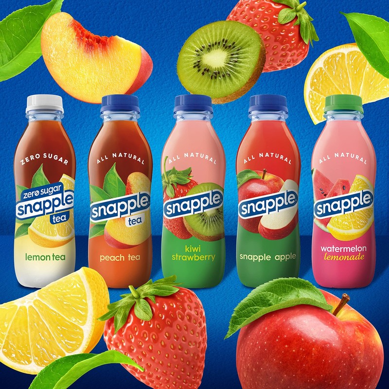 Snapple Zero Sugar Raspberry Tea, 16 fl oz recycled 16 (Pack of 12) gallery