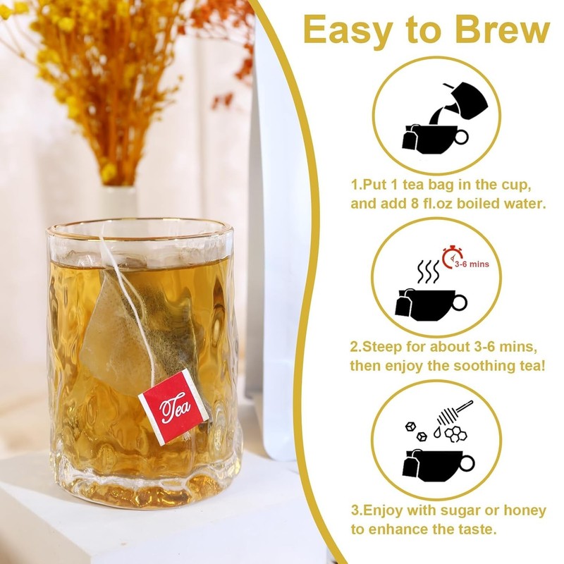 Dandelion Leaf & Root Tea - 60 Bags for Kidney Support & Digestion gallery