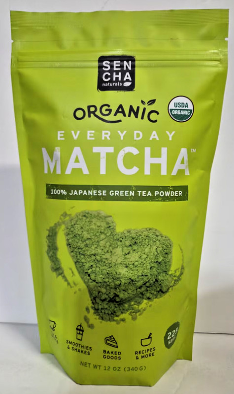 Sen Cha NON-GMO Organic Matcha 100% Japanese Green Tea Powder Bundle 12oz 340g