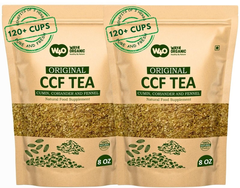 CCF Tea Cumin, Coriander, Fennel Digestive Tea to Support Natural Detoxifica…