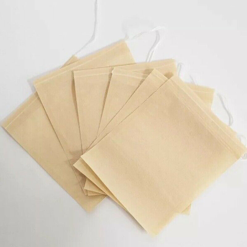 10-5000pcs Tea Bag Disposable Drawstring Empty Teabag Herb Loose Tea Filter LOT gallery