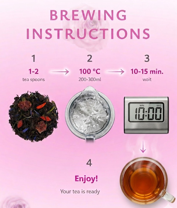 LOVARE Berry Jam Natural Organic Floral-Berry Tea Tube 80G Made in Ukraine gallery