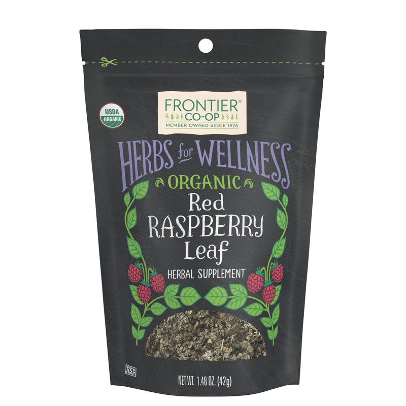 Organic Red Raspberry Leaf Cut & Sifted Tea - Caffeine Free Herbal Blend 1.48oz gallery