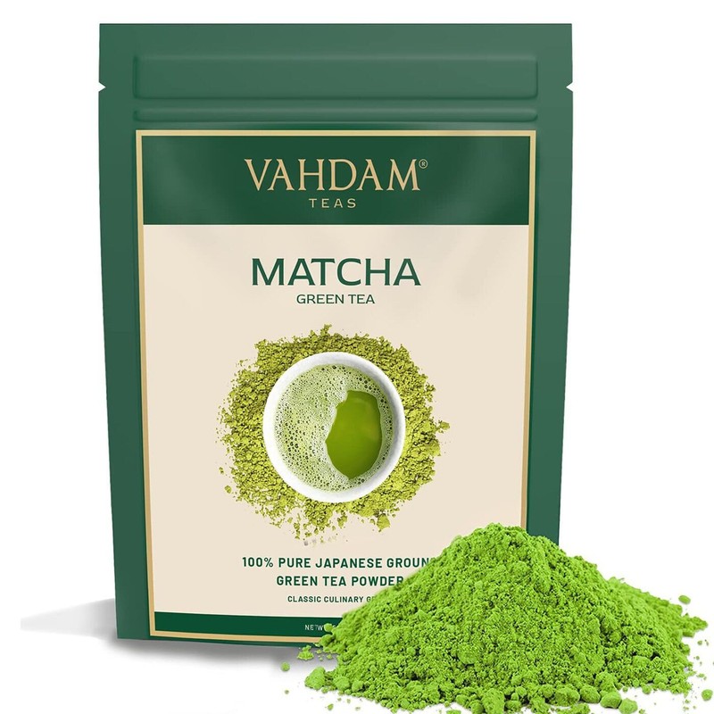 Vahdam Matcha Teas Green Tea Powder 50gm with Free Shipping
